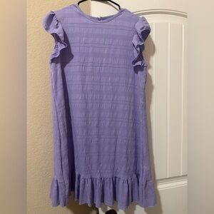 Lilac Ruffled Dress